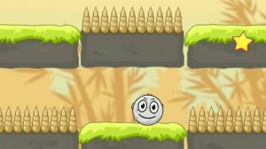 Красный Шар в игре Bounce Ball 5 Уровни 111-115