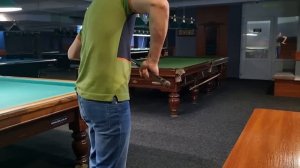 Работа кисти при ударах в бильярде