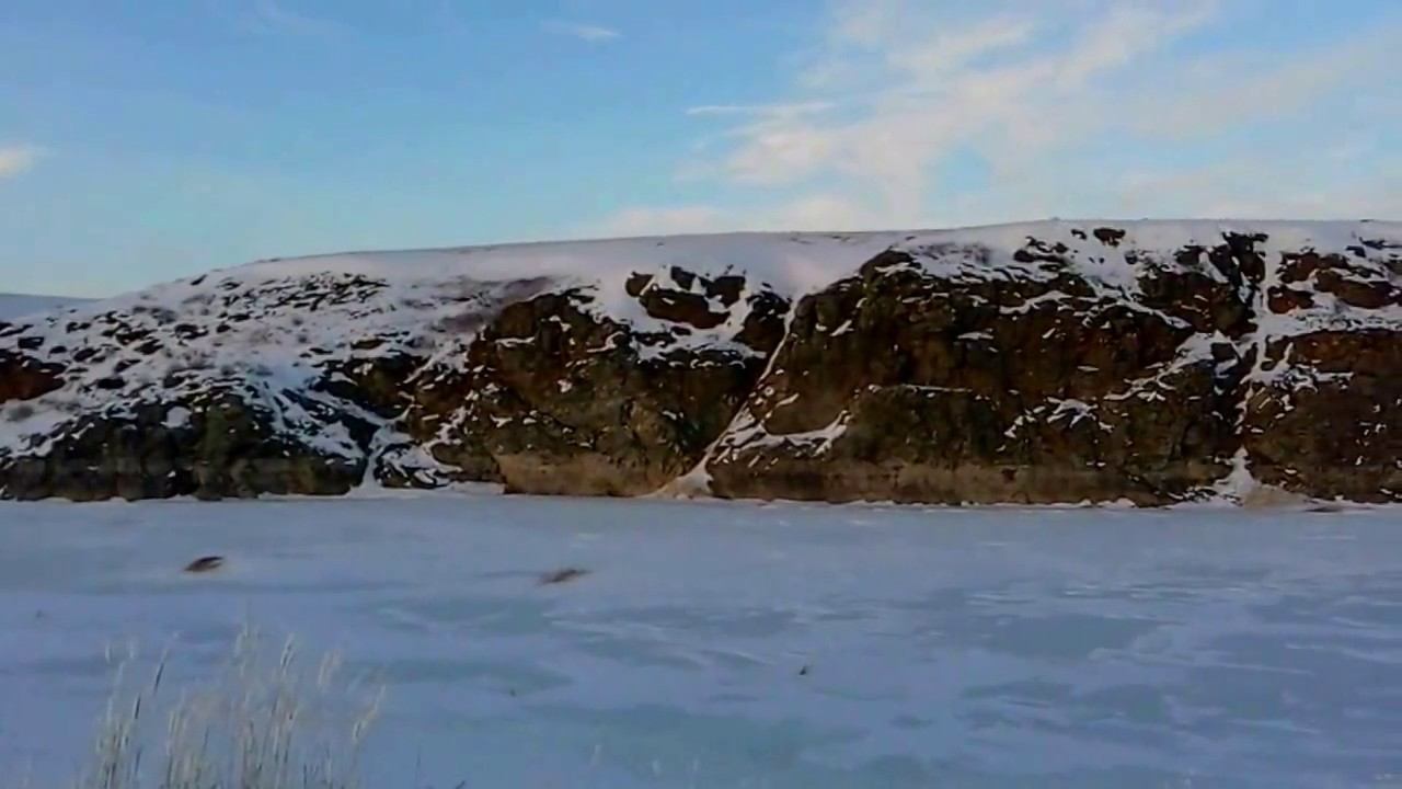 Зима. Антоновка.Тобол.Костанай.Казахстан Winter смотреть онлайн