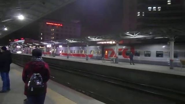 Отправление поезда № 59 "Волга" смотреть онлайн