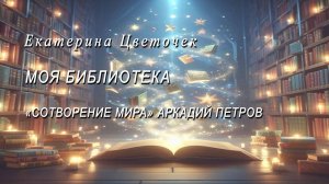 Трилогия Сотворение Мира автор  Аркадий Петров.