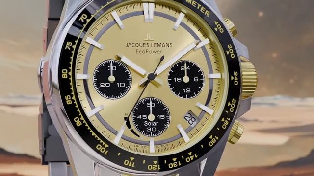 Мужские часы на солнечной батарее Jacques Lemans , 50-1 смотреть онлайн