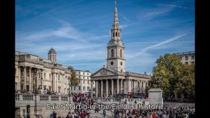 Trafalgar square with subtitles