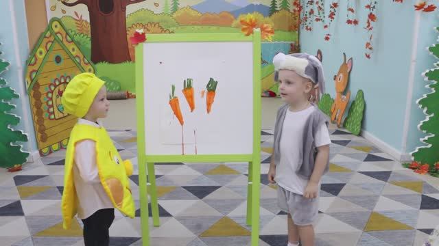 🙂 Осенний утренник Колобок - 4 года // Детский сад смотреть онлайн