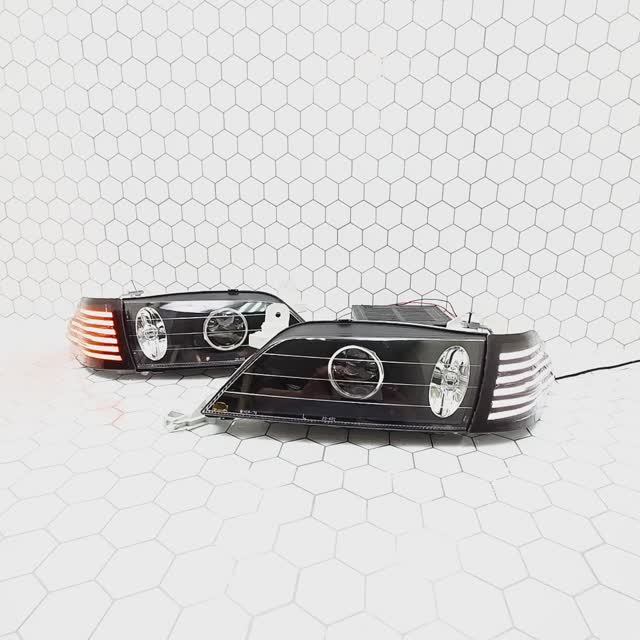 Toyota Carina тюнинг фары светодиодные от Ledstudio смотреть онлайн