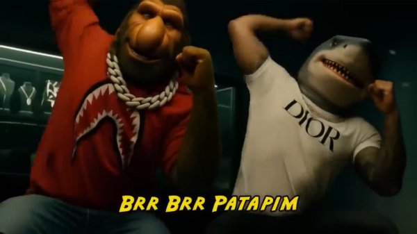 ИИ рэп тралалеро тралала, брр брр патапим, балерина капучина 💃🏻