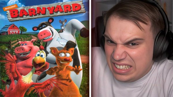 ГЛЕБ ИГРАЕТ в РОГА И КОПЫТА (Barnyard) | Sasavot