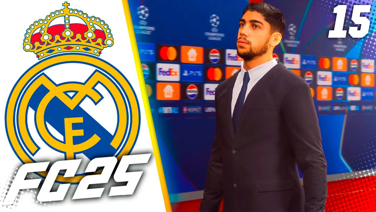FC 25 КАРЬЕРА ЗА РЕАЛ МАДРИД #15 - БИТВА С ПСВ В 1/8 ЛИГИ ЧЕМПИОНОВ! смотреть онлайн