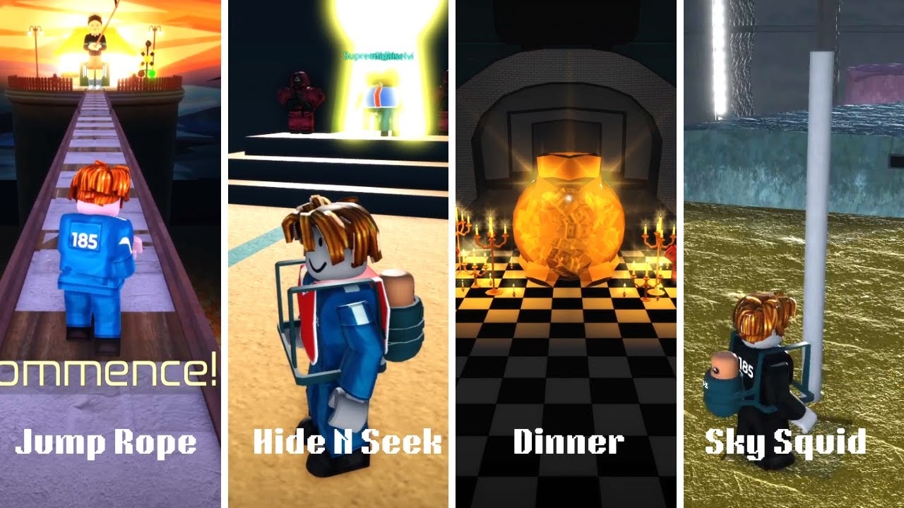 Squid Game X  With Baby - All New Season 3 Games  Full Gameplay Walkthrough  Roblox