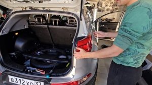 Как снять задний фонарь или как поменять лампочку Киа Спортейдж 3 2010 2011 2012 2013 2014
