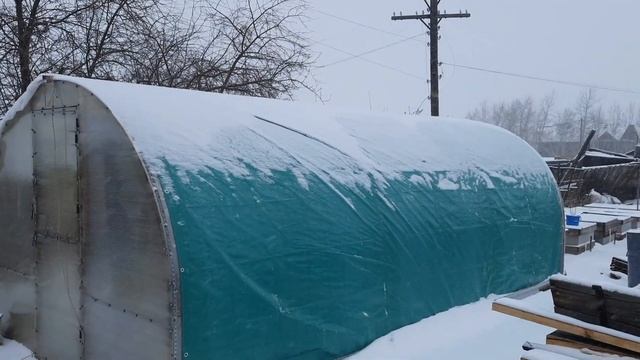 Утепление поликарбонатной теплицы смотреть онлайн