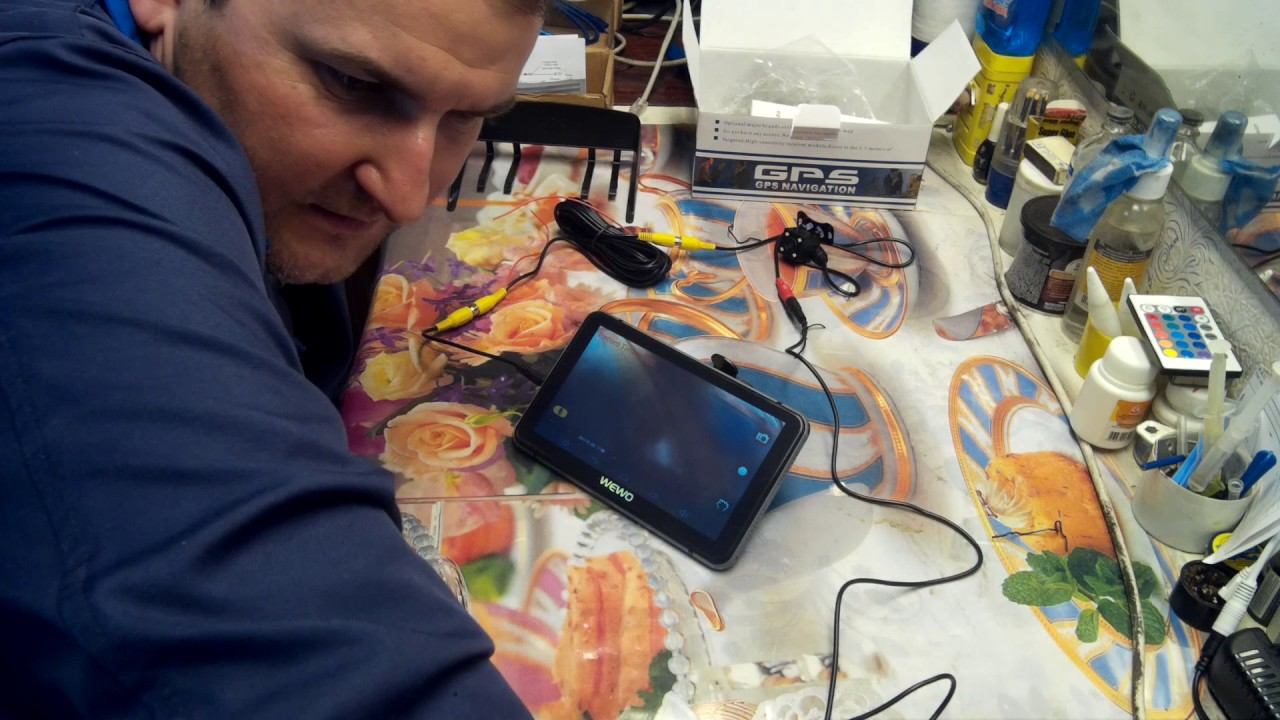 Обзор Регистратора gps навигатора GPS Navigator for car смотреть онлайн