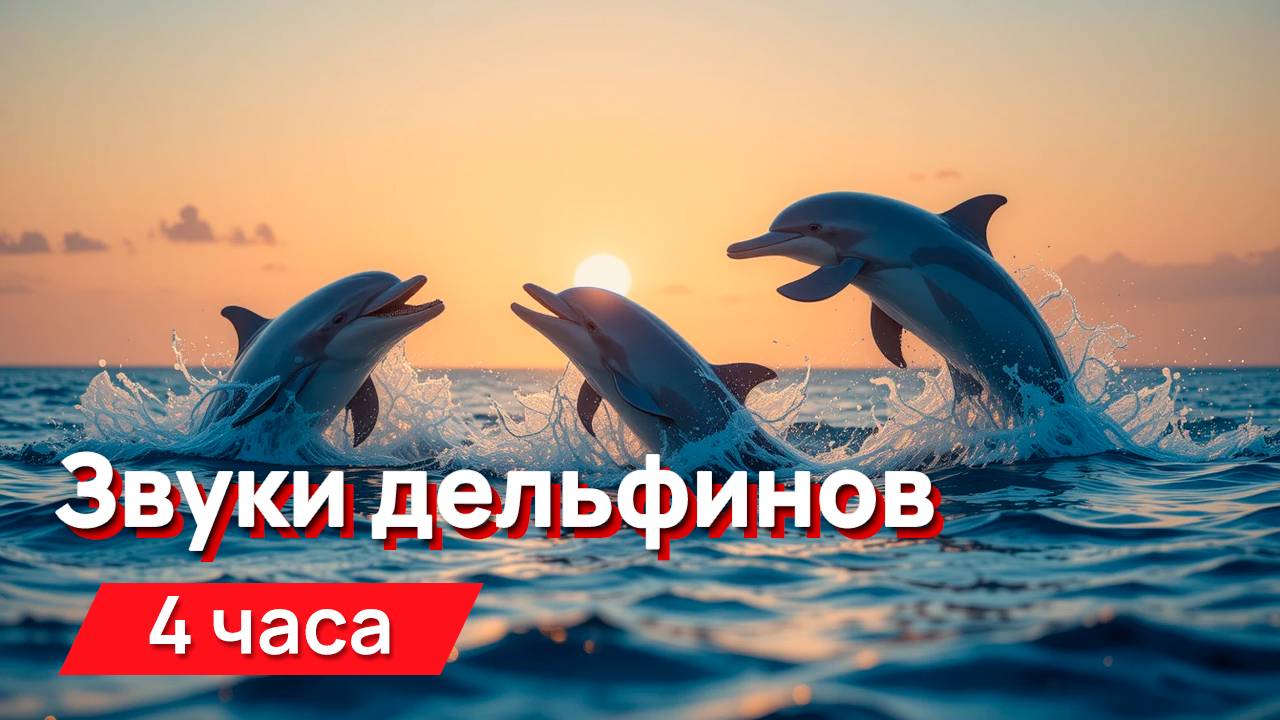 Звуки для соседей - звуки дельфинов с промежутками смотреть онлайн