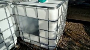 Обзор Еврокуб 1000л пищевой #ibc #еврокуб #бочкакиев