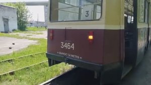 Нижегородский трамвай. Автозаводский КТМ-5 на маршруте № 3