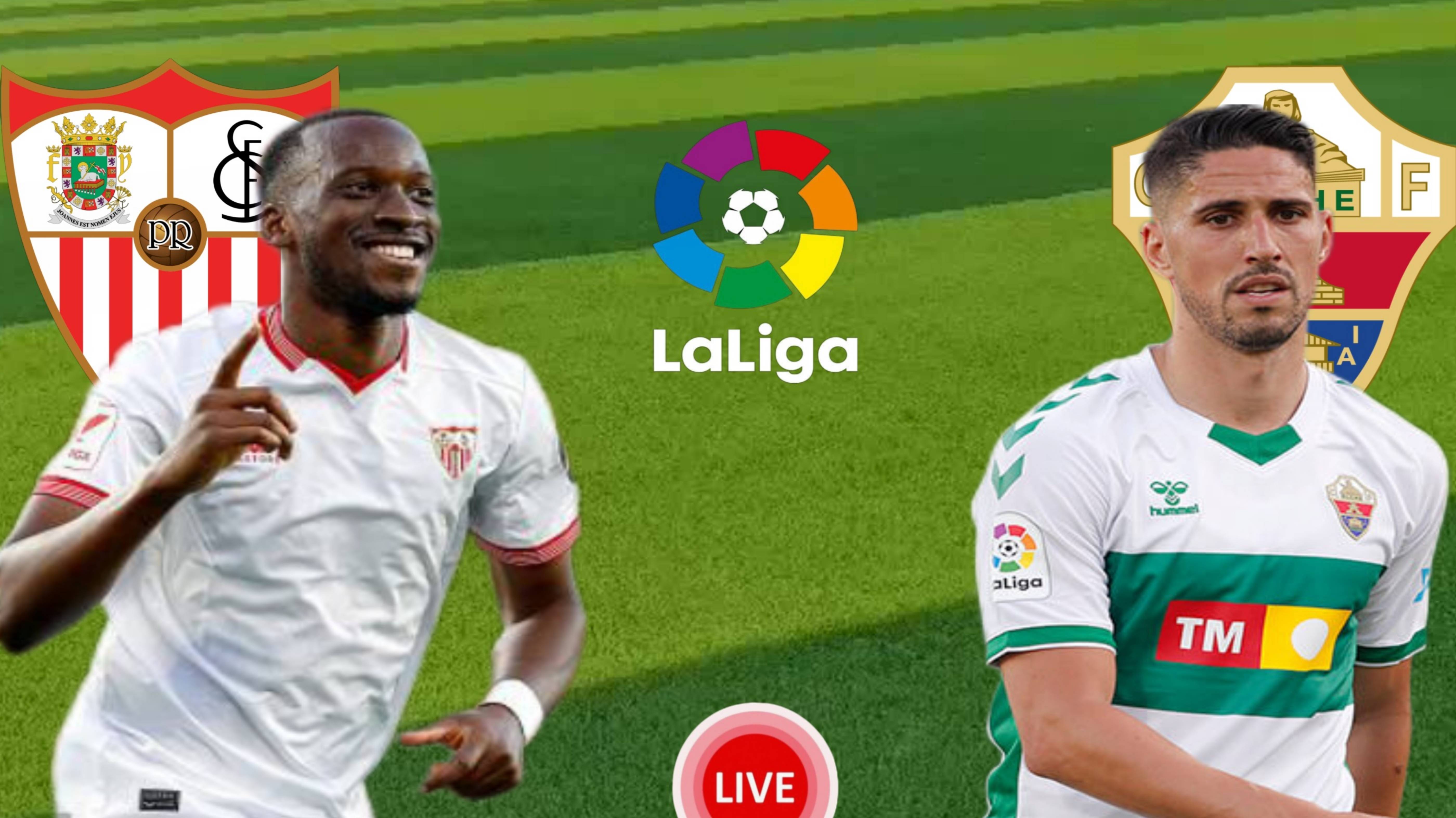 ФУТБОЛ ЧЕМПИОНАТ ИСПАНИИ LA LIGA.  СЕВИЛЬЯ - ЭЛЬЧЕ