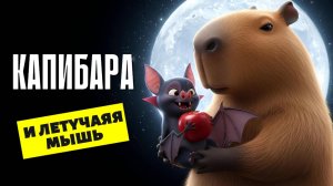 🦇🐹 КАПИБАРА И ЛЕТУЧАЯ МЫШЬ — МУЛЬТФИЛЬМ ДЛЯ ДЕТЕЙ🍎🌙