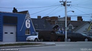FS STL-10 Tornado Siren Test Alert, Attack Racine, Racine Co, WI