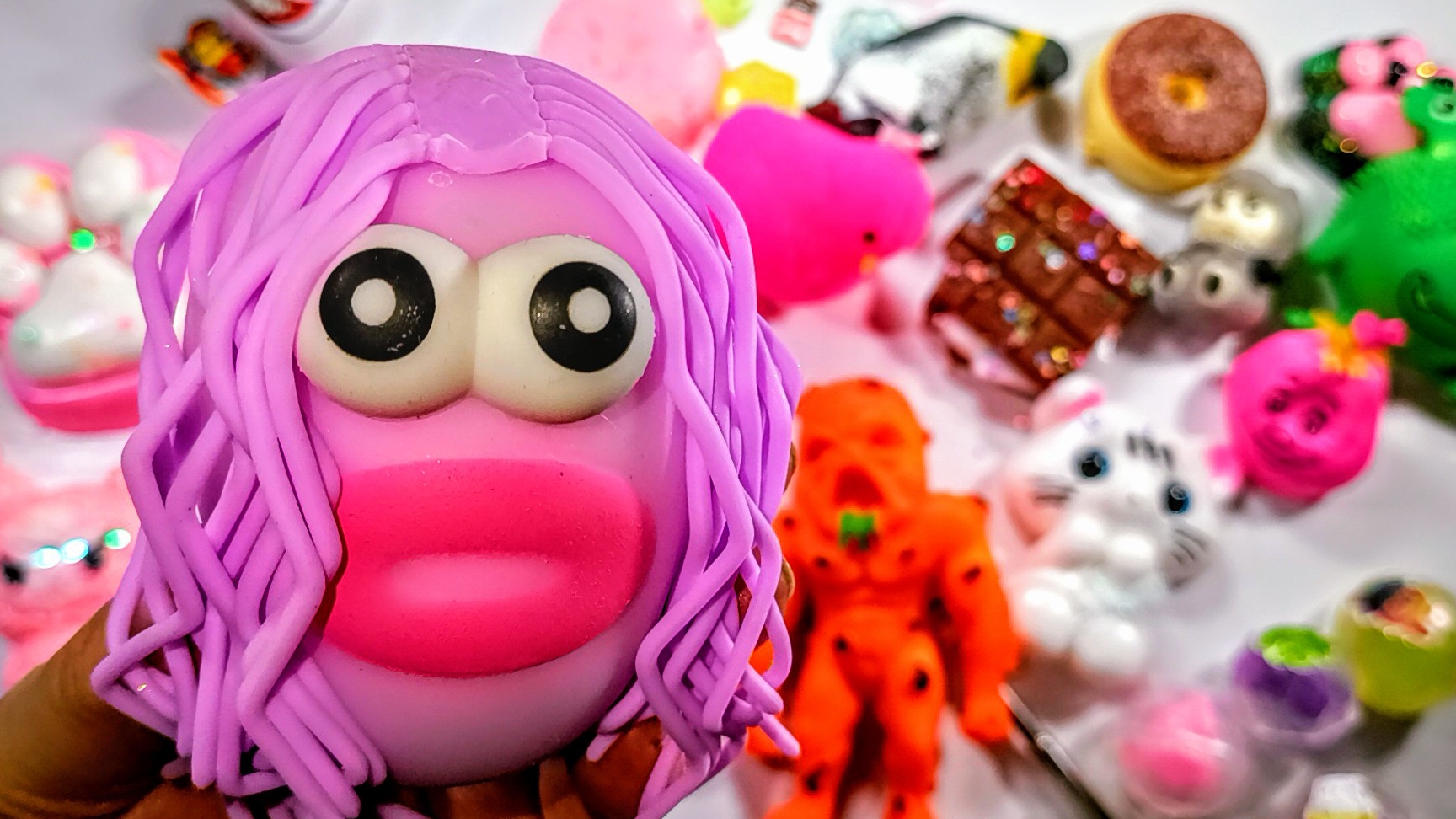 АСМР РАСПАКОВКА сквишей и антистрессы 🥰 ТАБА СКВИШИ лапки 🐾 смотреть онлайн