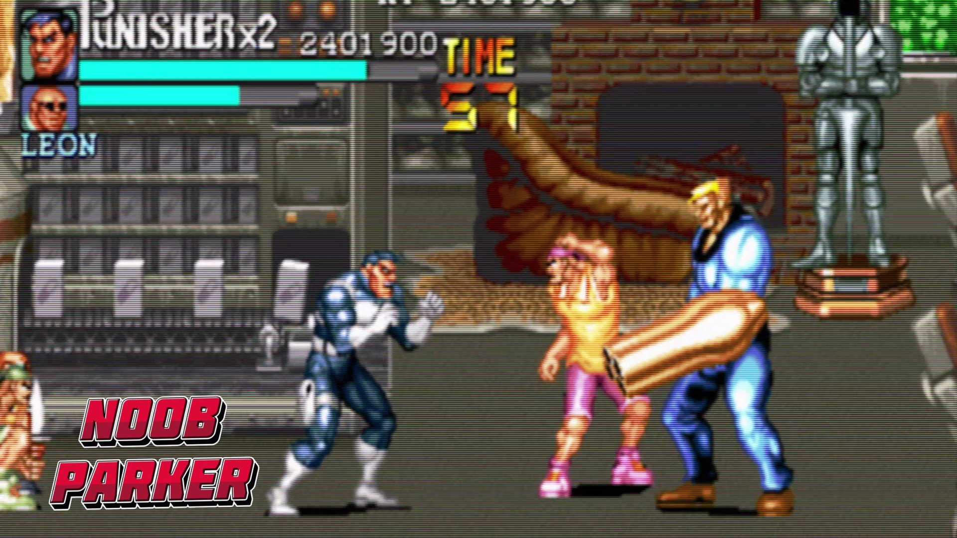 The Punisher - Frank Castle - 1993 4K  ретро аркада