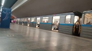 Нижегородское метро. «Номерной» 2-2-2, Шестёрка и перегоночная «Шестёрка». Станция «Чкаловская»