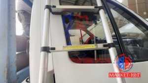 Установка стояночного кондиционера на газ , газик , газель