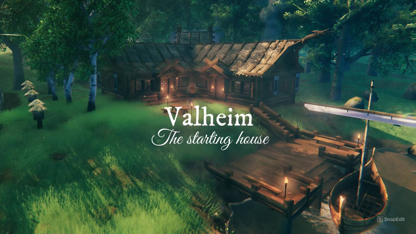 Вальхейм. Стартовый домик.