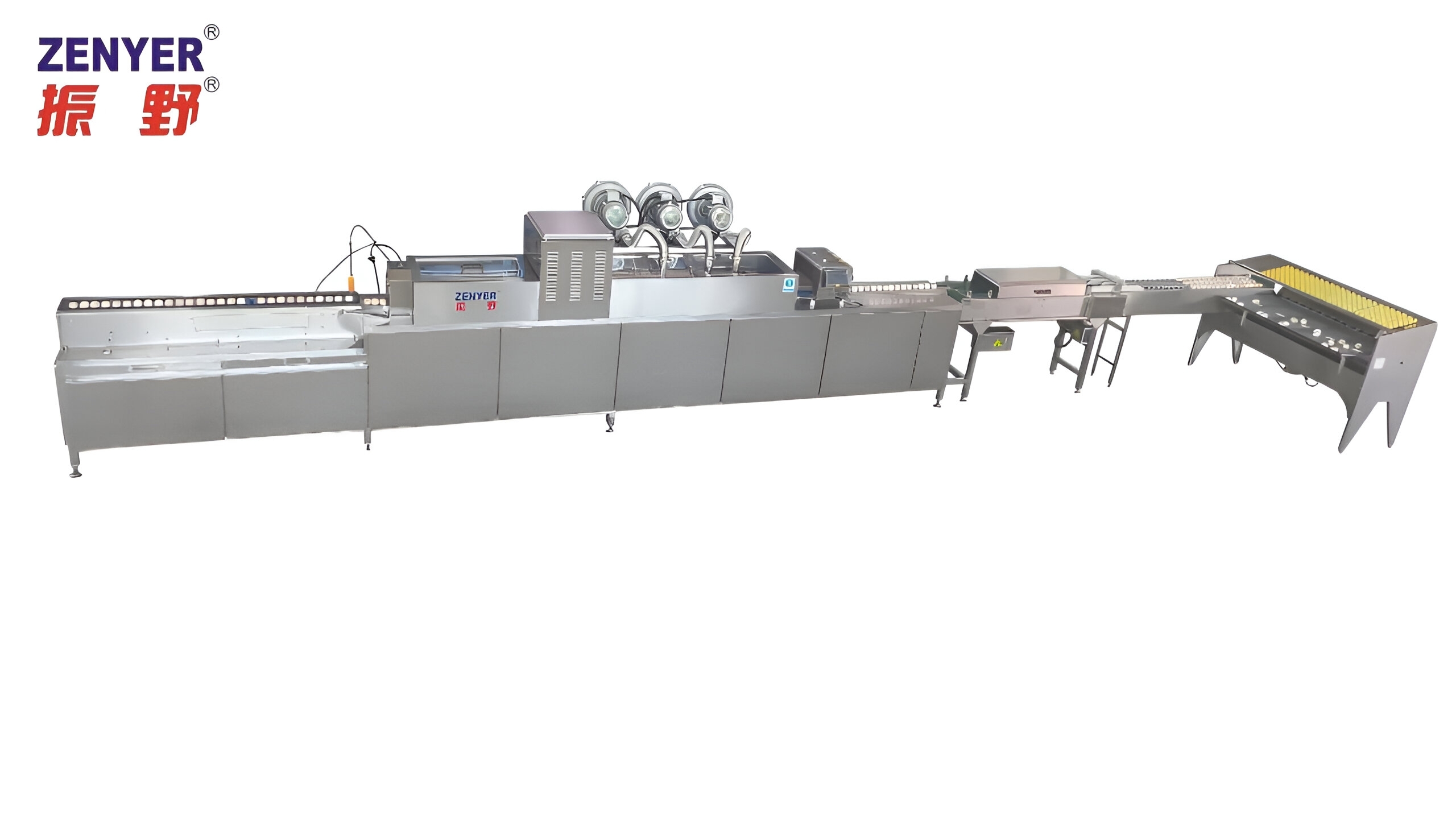 Zenyer 301A Egg Processing Line Egg Washing Grading Machine 5000 Eggs/hour