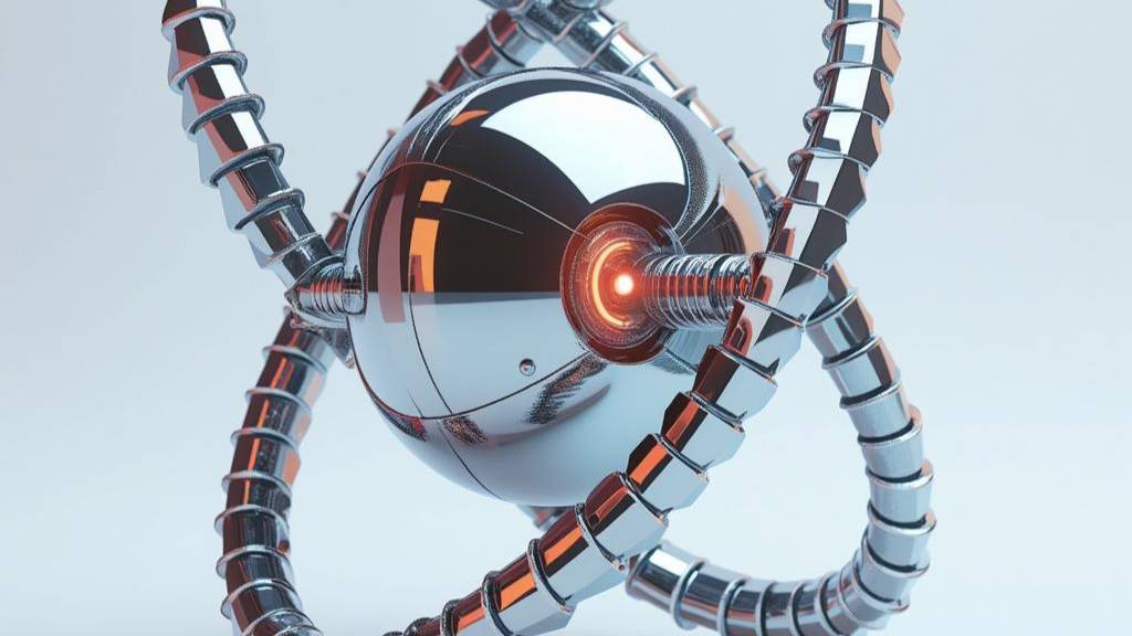 Арт объект - атом, ядерный реактор смотреть онлайн