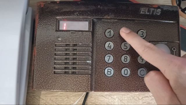 Обзор и ПОЛНОЕ программирование домофона ELTIS CP100 RD12 ➕ ? смотреть онлайн