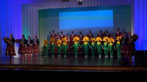 Выходил на поля молодой агроном. Колос, Танок, детская