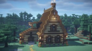 КРАСИВЫЙ ДОМ ДЛЯ ВЫЖИВАНИЯ В МАЙНКРАФТ!