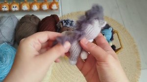 Обзор игрушек Лошадок спицами по новому мастер классу