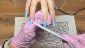 ВОТ ТАК НАДО | Опил миндаля | Наращивание на нижние фор?