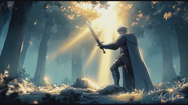 Легенда о застрявшем мече смотреть онлайн