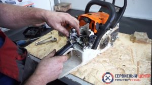 Замена карбюратора на бензопиле Stihl