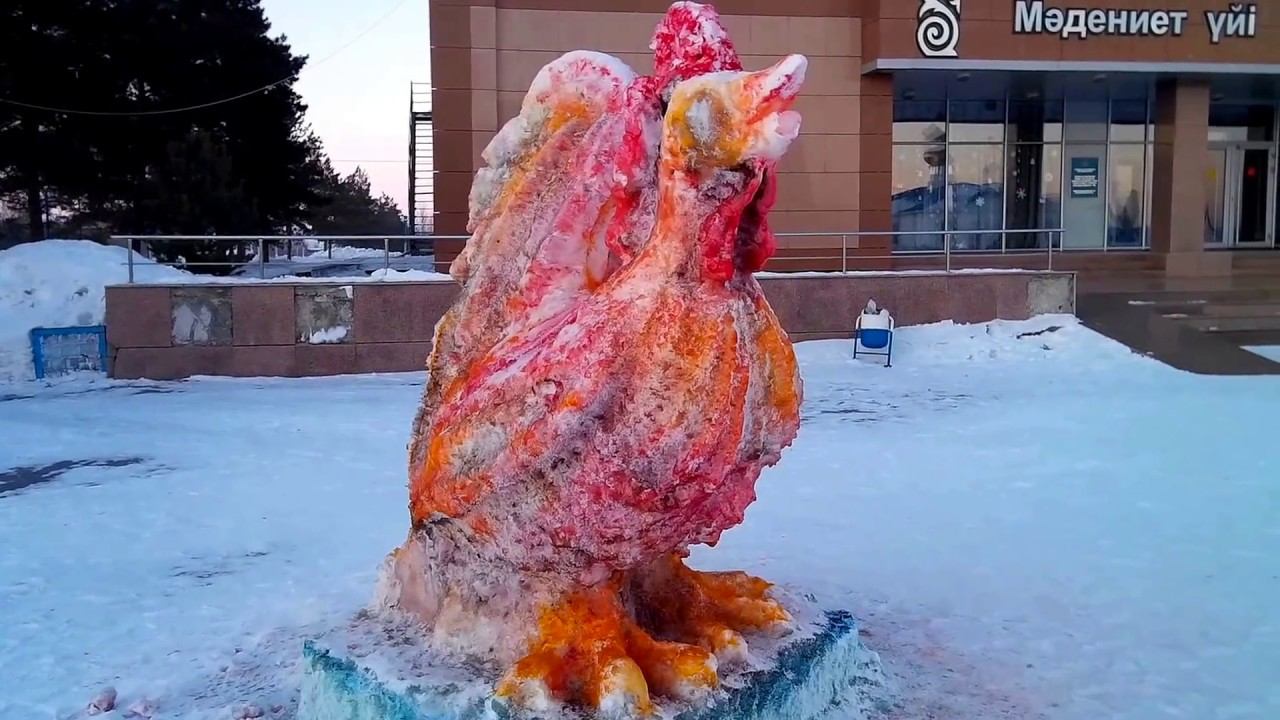 Зима, денисовка,горка смотреть онлайн