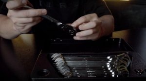 Набор комбинированных шарнирных ключей с трещоткой 13 предметов Inforce 06-05-53