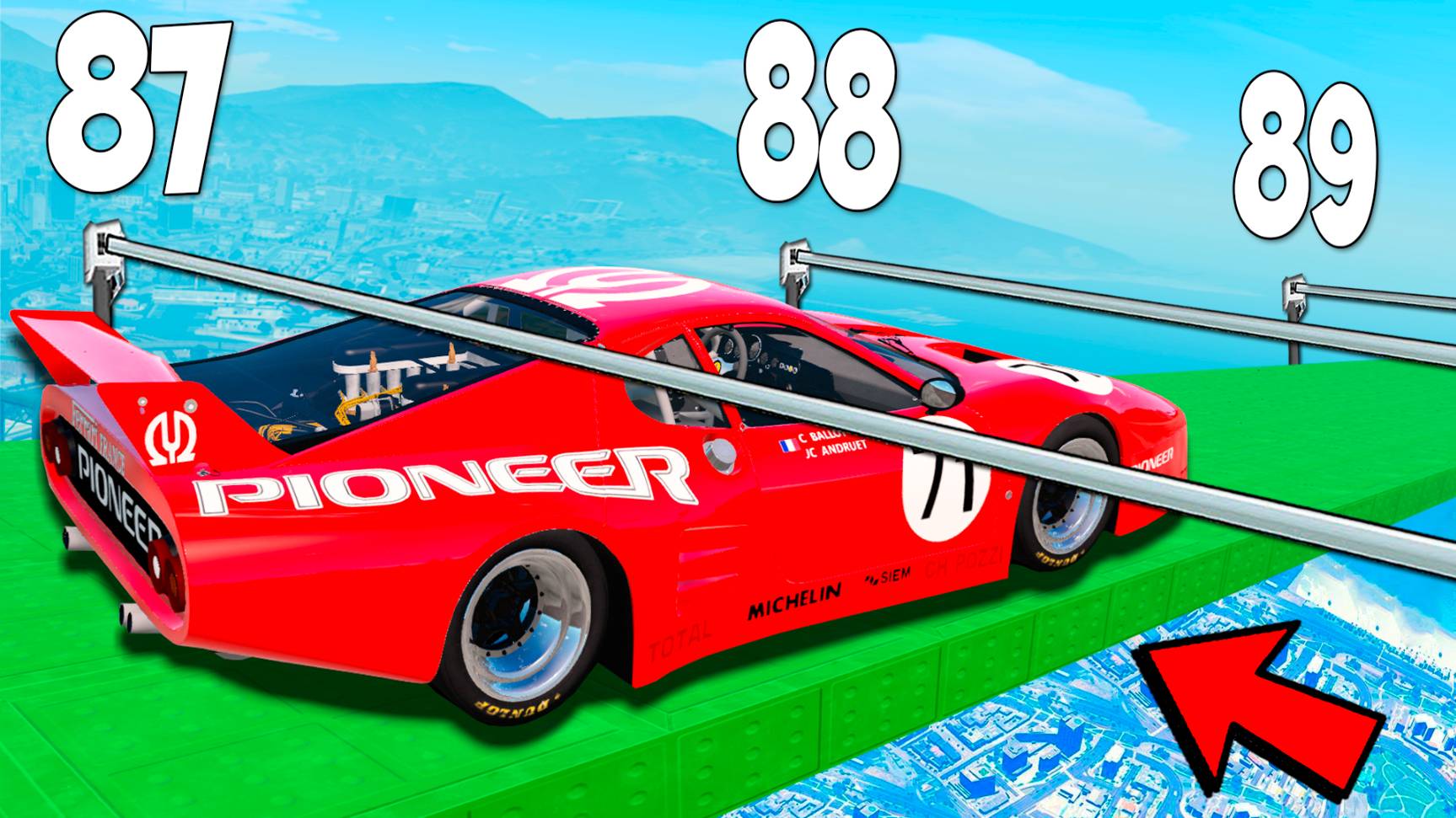 Как далеко проедет ЧИТ ТАЧКА в ГТА 5 Моды? Узко низко в GTA 5! Обзор мода в GTA 5 смотреть онлайн