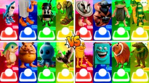 МЕГАМИКС ТРАЛАЛЕРО ТРАЛАЛА 🆚 ТУН ТУН ТУН САХУР 🆚 ДРУГИЕ БРЕЙНРОТ МЕМЫ | Tiles Hop №185-188