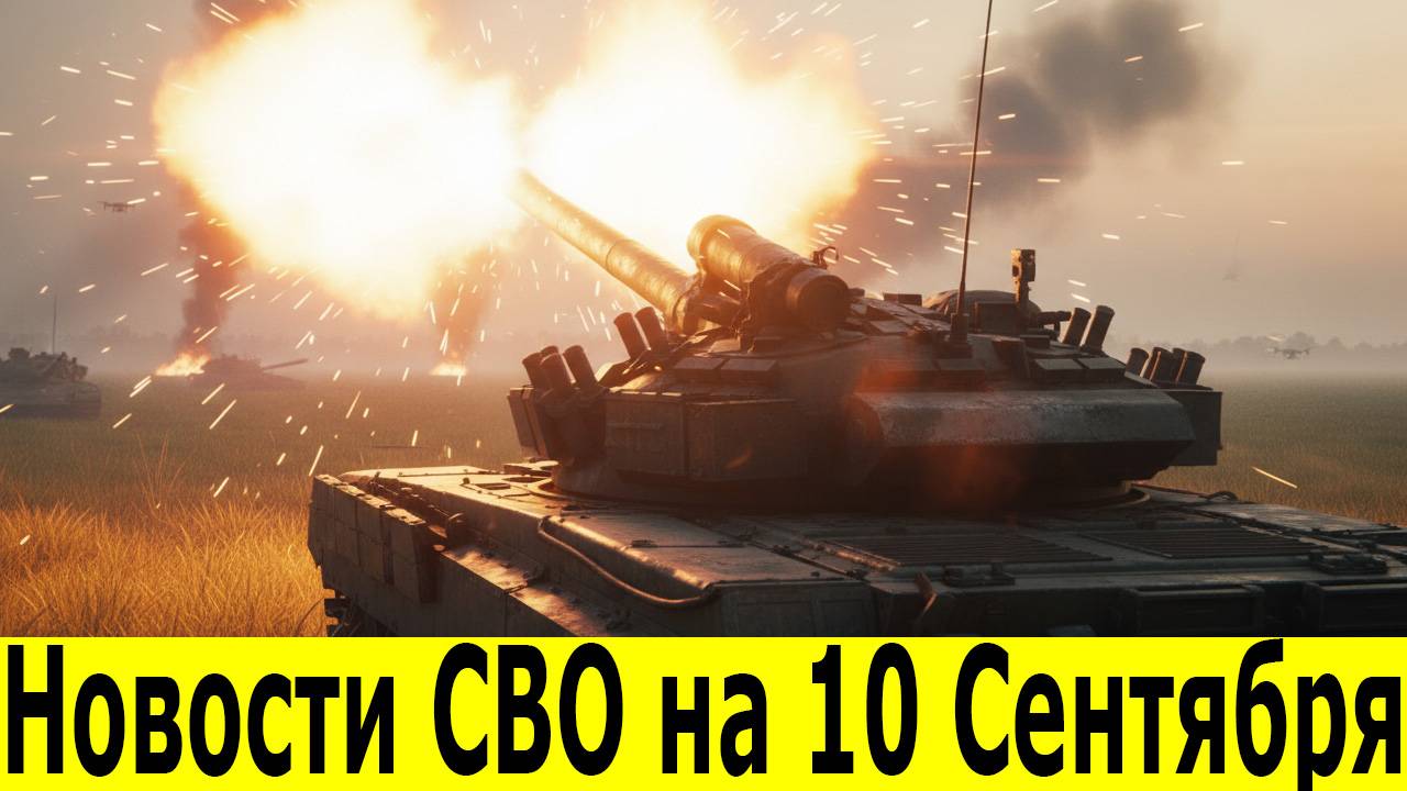 Новости СВО на 10 Сентября. Сводки СВО. Война на Украине. Юрий Подоляка. Свежие новости 10.09.2025 смотреть онлайн