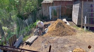 НА ГРАНИ ОБВАЛА! Укрепляю склон на даче!