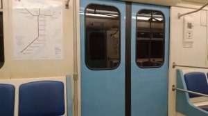 Нижегородское метро. Поезд следует до станции  "Пролетарская"