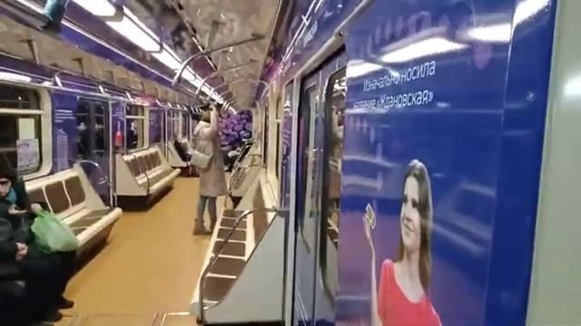 Нижегородское метро. Именной "Вагон историй" № 8658 смотреть онлайн