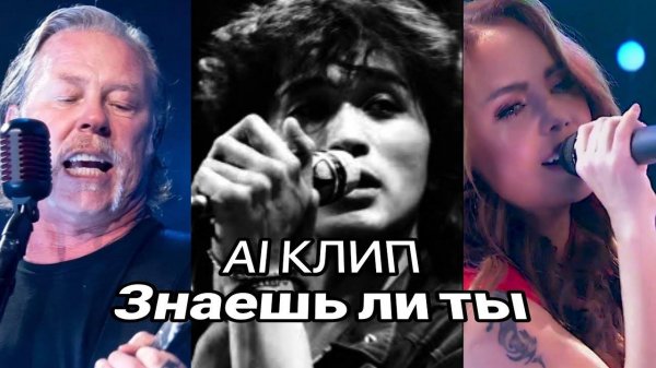 Цой - Металлика - Максим - Знаешь ли ты (AI КЛИП)