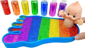 ИГРАЕМ В РАЗНОЦВЕТНЫЕ СЛАЙМЫ КУПАЕМ ПУПСИКА ВИДЕО ДЛЯ ДЕТЕЙ ДЕТСКИЙ КАНАЛ ИГРАЛКИ-ЗАЛИПАЛКИ