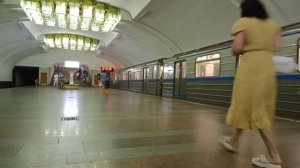 Нижегородское метро. Охота на поезда. Станция "Парк культуры"