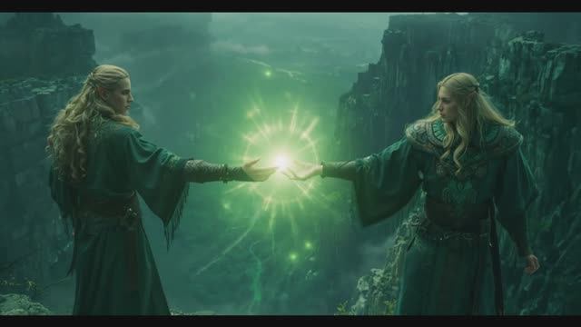 Королева эльфов - Чарующая эльфийская музыка с неземным женским вокалом, фоновая музыка для отдыха