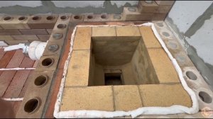 Сложили барбекю из лего кирпича в Образцово