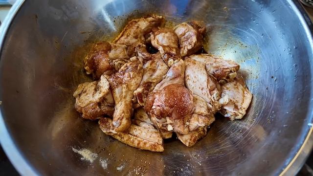 Куриные крылышки на мангале Обкатываю новый мангал смотреть онлайн
